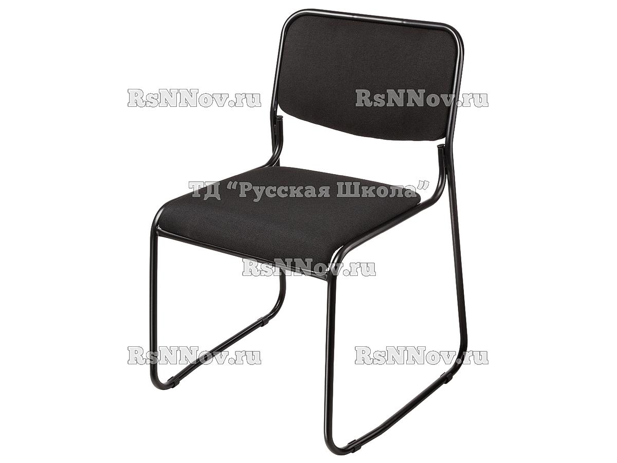 Стул «Марс» для коворкинга, фед. проект «Точка роста» TK1 (Ткань: Черная, мк. Черный)