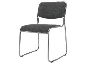 Стул «Марс» для коворкинга TK3 (Ткань: Серая, мк. Хром)